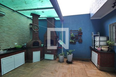 Espaço Gourmet de casa à venda com 3 quartos, 137m² em Jardim Santo Ignacio, São Bernardo do Campo
