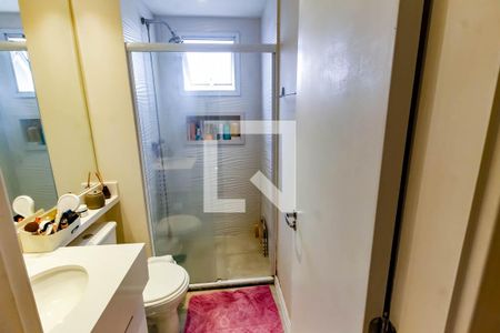 Banheiro da Suíte de apartamento à venda com 2 quartos, 72m² em Vila Andrade, São Paulo