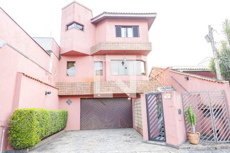 Fachada de casa à venda com 4 quartos, 356m² em Vila Guiomar, Santo André