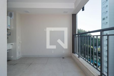 Varanda da Sala de apartamento para alugar com 3 quartos, 76m² em Vila Andrade, São Paulo