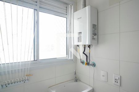 Área de serviço de apartamento para alugar com 3 quartos, 68m² em Cerâmica, São Caetano do Sul