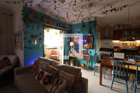 Sala/Cozinha de apartamento à venda com 2 quartos, 70m² em Cidade Mãe do Céu, São Paulo