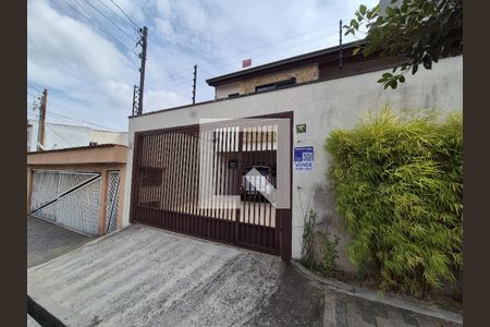 Fachada de casa à venda com 4 quartos, 274m² em Parque das Nações, Santo André