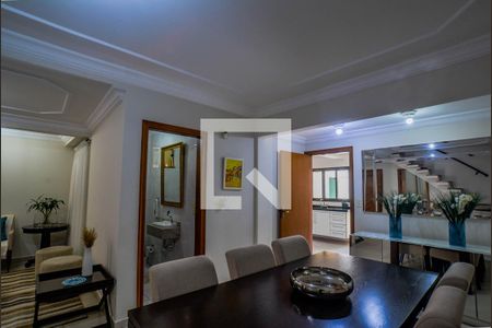 Sala de Jantar de casa à venda com 4 quartos, 274m² em Parque das Nações, Santo André
