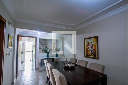 Sala de Jantar de casa à venda com 4 quartos, 274m² em Parque das Nações, Santo André