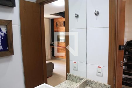 Banheiro de apartamento para alugar com 1 quarto, 54m² em Setor Marista, Goiânia