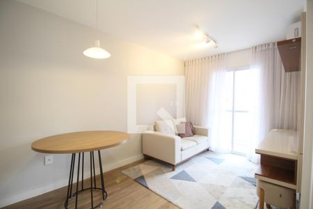 Sala de apartamento à venda com 1 quarto, 41m² em Vila Andrade, São Paulo