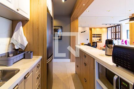 Cozinha de apartamento à venda com 2 quartos, 62m² em Vila Romana, São Paulo