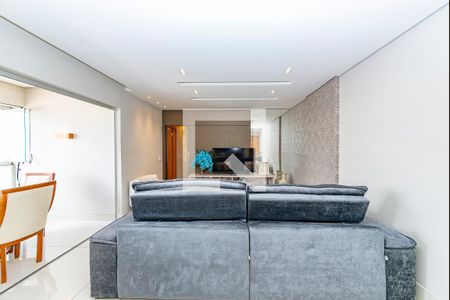 Sala de apartamento à venda com 3 quartos, 98m² em Nova Suíça, Belo Horizonte