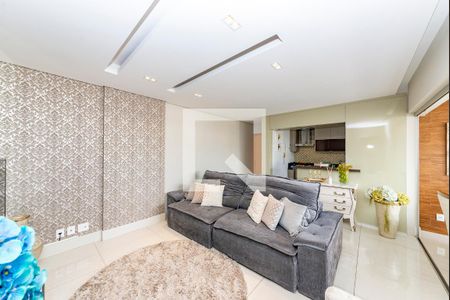 Sala de apartamento à venda com 3 quartos, 98m² em Nova Suíça, Belo Horizonte