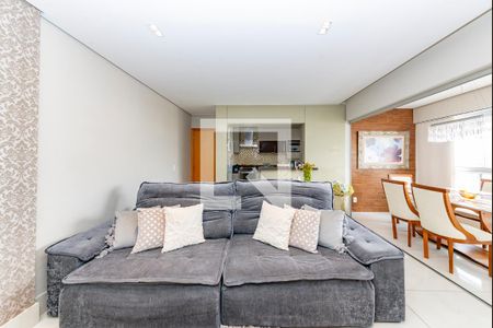 Sala de apartamento à venda com 3 quartos, 98m² em Nova Suíça, Belo Horizonte