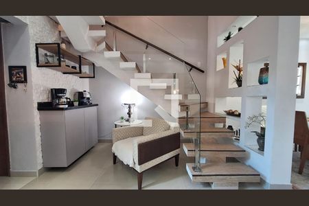 Sala de casa de condomínio à venda com 3 quartos, 192m² em Tijuca, Rio de Janeiro