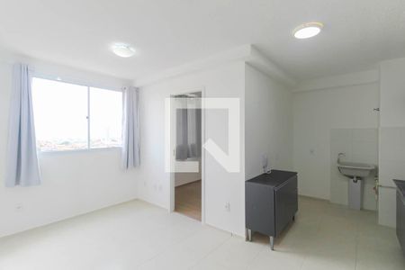 Sala de apartamento para alugar com 2 quartos, 47m² em Conjunto Habitacional Teotonio Vilela, São Paulo
