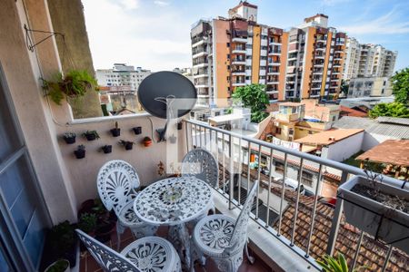 Varanda da Sala de apartamento à venda com 3 quartos, 92m² em Méier, Rio de Janeiro