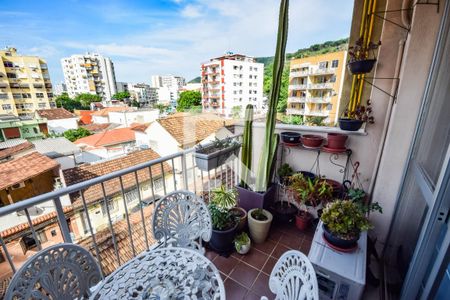 Varanda da Sala de apartamento à venda com 3 quartos, 92m² em Méier, Rio de Janeiro