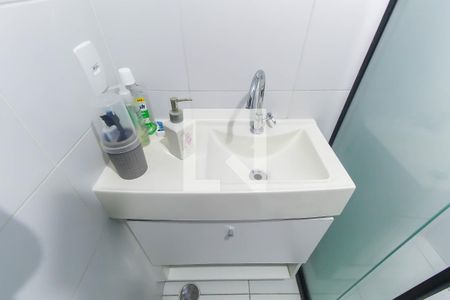 Banheiro de apartamento para alugar com 1 quarto, 27m² em Mooca, São Paulo