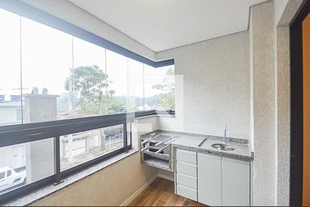 Varanda gourmet de apartamento para alugar com 2 quartos, 59m² em Baeta Neves, São Bernardo do Campo