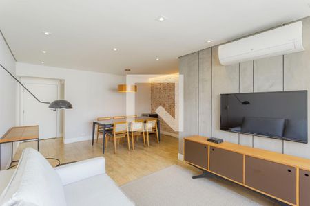 Sala de apartamento para alugar com 2 quartos, 90m² em Vila Nova Conceição, São Paulo