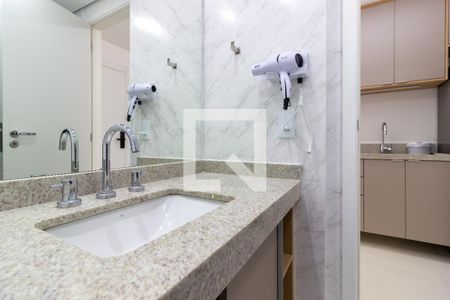 Banheiro de kitnet/studio à venda com 1 quarto, 28m² em Jardim São Paulo, São Paulo