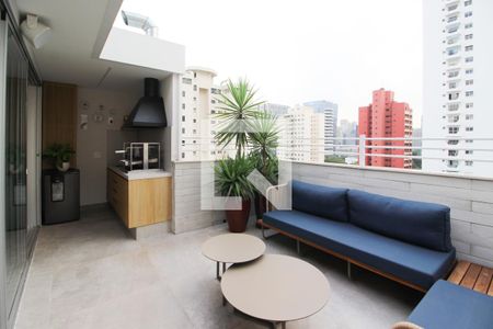 Varanda de apartamento à venda com 2 quartos, 135m² em Vila Olímpia, São Paulo