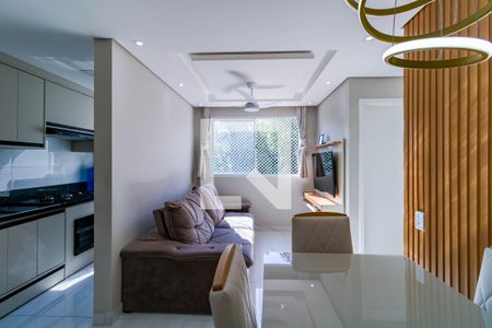 Sala de apartamento para alugar com 2 quartos, 48m² em Jardim Paris, São Paulo
