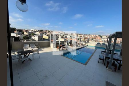 Área comum - Piscina de apartamento para alugar com 2 quartos, 46m² em Americanópolis, São Paulo