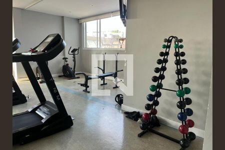Área comum - Academia de apartamento para alugar com 2 quartos, 46m² em Americanópolis, São Paulo
