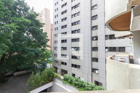 Varanda da Quarto de apartamento à venda com 1 quarto, 50m² em Jardim Paulistano, São Paulo