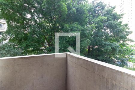 Varanda da Quarto de apartamento à venda com 1 quarto, 50m² em Jardim Paulistano, São Paulo