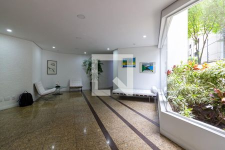 Área comum - Hall social de apartamento à venda com 1 quarto, 50m² em Jardim Paulistano, São Paulo