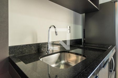 Cozinha de apartamento à venda com 1 quarto, 25m² em Centro Histórico, Porto Alegre