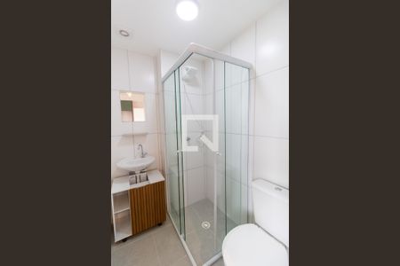 Banheiro de apartamento à venda com 1 quarto, 24m² em Santa Cecilia, São Paulo