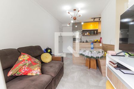 Sala de apartamento para alugar com 2 quartos, 43m² em Jardim Brasilia, São Paulo