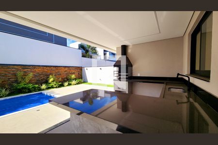 Área gourmet de casa de condomínio para alugar com 4 quartos, 200m² em Jardim Ermida I, Jundiaí