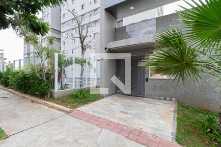 Fachada do condomínio de apartamento à venda com 2 quartos, 43m² em Juliana, Belo Horizonte