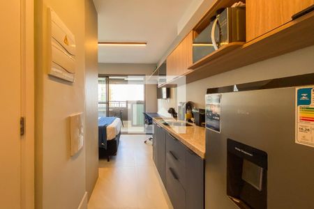 Cozinha de kitnet/studio à venda com 1 quarto, 30m² em Vila Mariana, São Paulo
