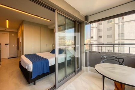 Varanda de kitnet/studio para alugar com 1 quarto, 30m² em Vila Mariana, São Paulo