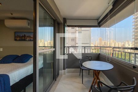 Varanda de kitnet/studio para alugar com 1 quarto, 30m² em Vila Mariana, São Paulo