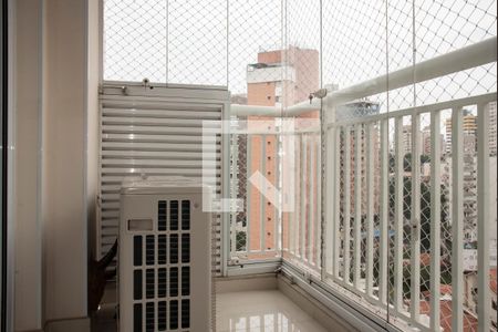 Varanda da Suíte 1 de apartamento à venda com 2 quartos, 115m² em Chácara Inglesa, São Paulo