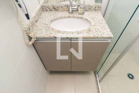 Banheiro de kitnet/studio à venda com 1 quarto, 23m² em Centro Histórico de São Paulo, São Paulo