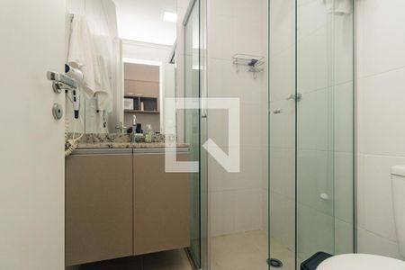 Banheiro de kitnet/studio à venda com 1 quarto, 23m² em Centro Histórico de São Paulo, São Paulo