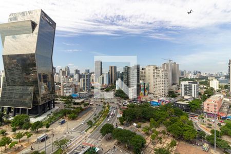 Vista/Varanda de kitnet/studio para alugar com 1 quarto, 27m² em Pinheiros, São Paulo