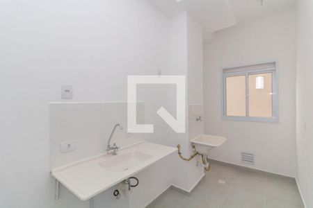 Cozinha e Área de Serviço de apartamento à venda com 1 quarto, 35m² em Conjunto Residencial José Bonifácio, São Paulo