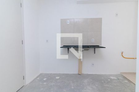 Cozinha de apartamento para alugar com 2 quartos, 38m² em Jardim America da Penha, São Paulo