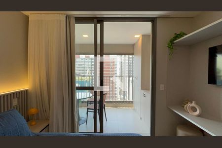 Varanda de kitnet/studio à venda com 1 quarto, 28m² em Paraíso, São Paulo