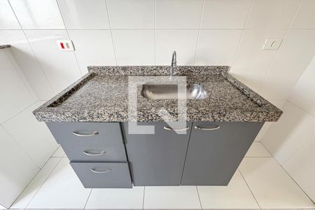 Cozinha e Área de Serviço de apartamento à venda com 2 quartos, 45m² em Jardim Santo Ignacio, São Bernardo do Campo