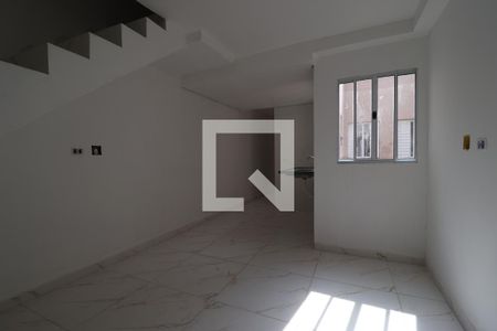 Sala de apartamento à venda com 2 quartos, 97m² em Vila Humaita, Santo André
