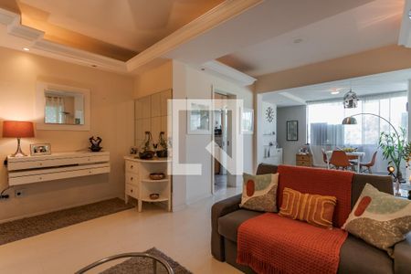 Sala de apartamento à venda com 3 quartos, 124m² em Jardim Itu, Porto Alegre