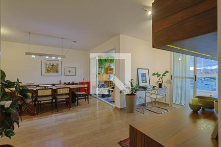 Sala de apartamento à venda com 4 quartos, 115m² em Ipiranga, Belo Horizonte