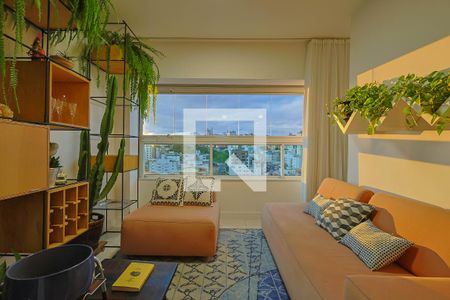 Varanda da Sala de apartamento à venda com 4 quartos, 115m² em Ipiranga, Belo Horizonte